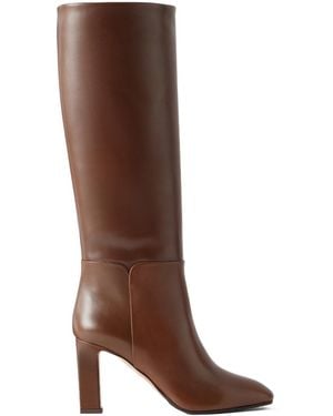 Aquazzura Leather Boots - Brown