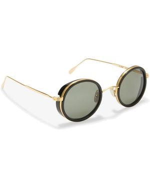 Ermanno Scervino Geometric Frame Sunglasses - White