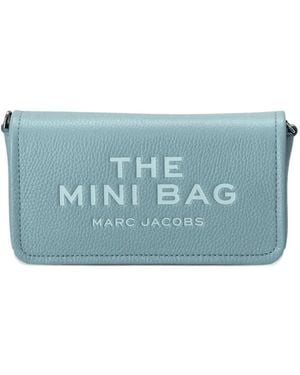 Marc Jacobs The Leather Mini Crossbody Bag - Blue