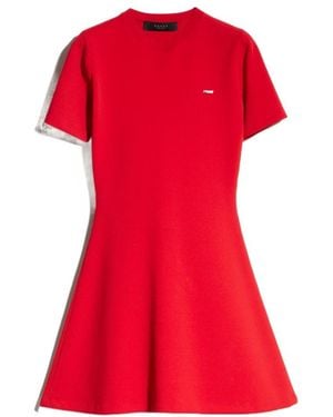 Gucci Fine Matte Viscose Dress - Red
