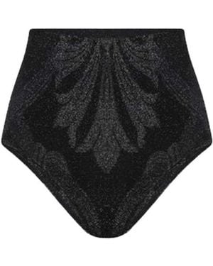 Etro X Wolford Jacquard Shorts - Black