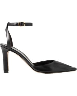The Row Carla High-Heeled Sandals - Black