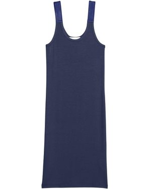 Helmut Lang Seatbelt Tank Dress - Blue