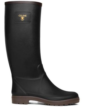 Celine Rain Boots - Black