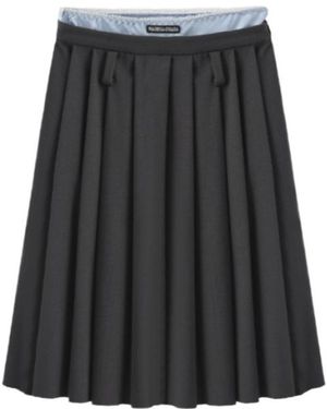 Marissa Chiara Patchwork Skirt - Black