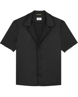 Saint Laurent Pyjama Top - Black