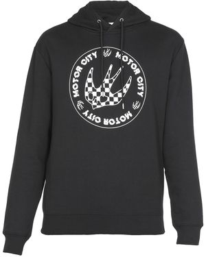 McQ Checkerboard Printed Jumper - Grey