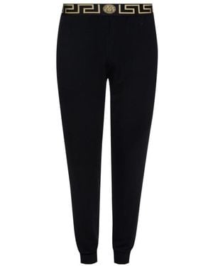 Versace Greca Track Trousers - Black