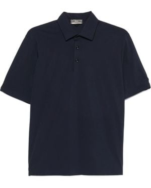 Herno Ultralight Scuba Polo Shirt - Blue