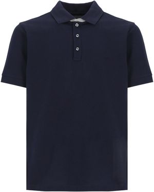 Fay Classic Polo Shirt - Blue