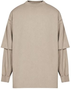 Rick Owens Long-Sleeve T-Shirt - Natural