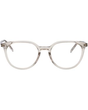 Saint Laurent Eyewear Sl 681F Round Glasses - Natural