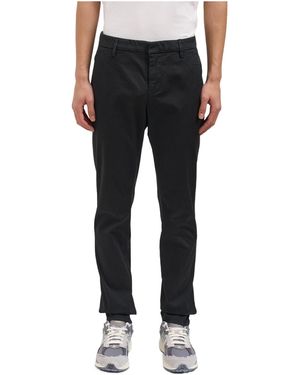 Dondup Gaubert Slim-Leg Pants - Black