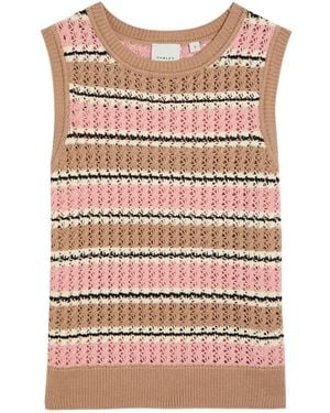Varley Cotton Striped Vest - Multicolor