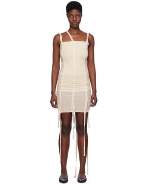 Baserange Belted Design Vest - Natural
