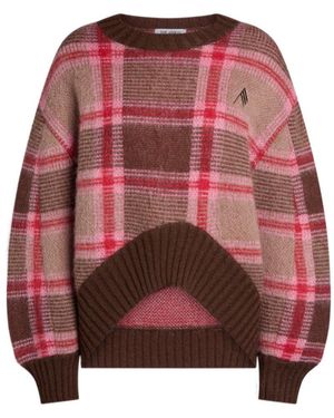 The Attico Coffee And Jumper - Red