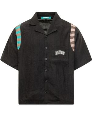 Barrow Logo Short Sleeve Shirt - Black