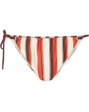 SIR. Ribbed Bikini Bottoms - White