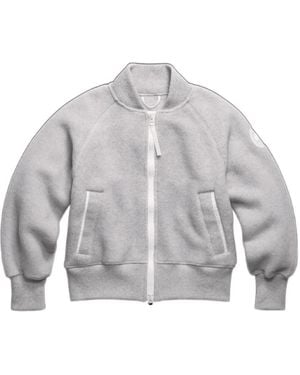 Canada Goose Sierra Zip-Front Bomber Jacket - Grey