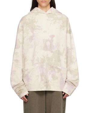 we11done Long-Sleeved Hooded Hoodie - Natural