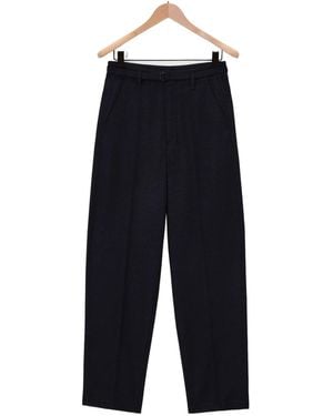 Lemaire Straight-Leg Tailored Trousers - Blue