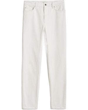 TOTEME Low Tapered Jeans - White