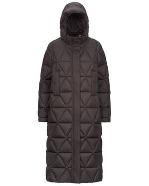 K-Way Long-Sleeved Down Jacket - Brown