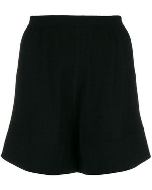 Rick Owens High-Waisted Shorts - Black