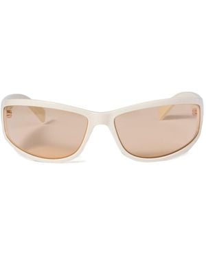 Miu Miu Eyewear Collection Sunglasses - White