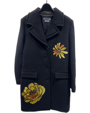 Moschino Long-Sleeved Coat - Blue