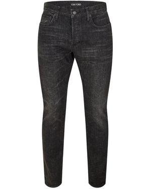 Tom Ford Straight-Leg Jeans - Black