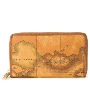 Alviero Martini Zipper Wallet - Natural