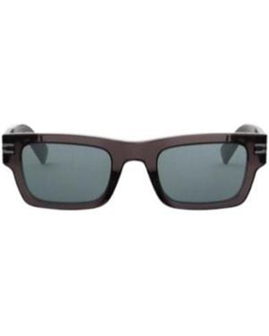 BVLGARI Bulgari Rectangular Frame Sunglasses - White