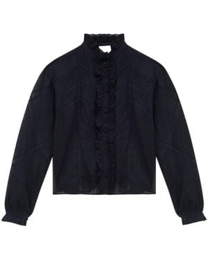 Isabel Marant Gaia Blouse - Blue