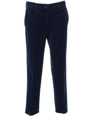 Aspesi Cotton Trousers - Blue