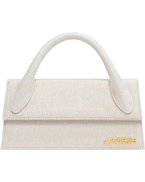Jacquemus The Long Chiquito Tote Bag - White