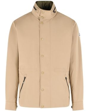 Moncler Long-Sleeved Reversible Jacket - Natural