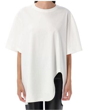 The Attico Short-Sleeved T-Shirt - White