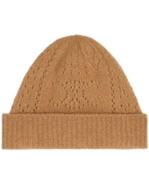 Celine Beanie - Brown