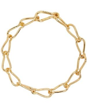 Marni Carabiner-Link Chain Necklace - Metallic