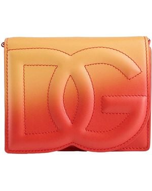 Dolce & Gabbana Mini Clutch With Straps - Red