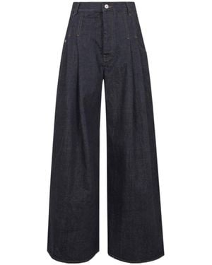 Jacquemus Pleated Jeans - Blue