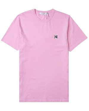Maison Kitsuné Logo T-Shirt - Pink
