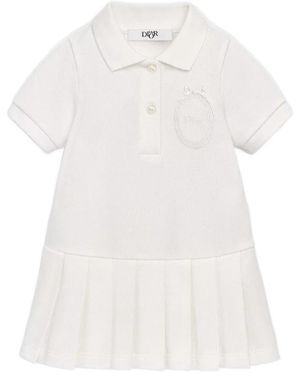 Dior Short-Sleeved Dress - White
