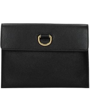 Burberry D-Ring Clutch - Black
