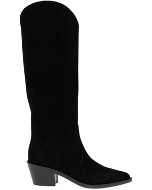 Gianvito Rossi Pointed Toe Boots - Black