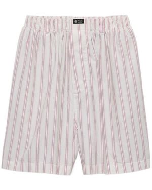 Prada Poplin Bermudas - Multicolor