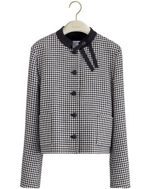 Dior Cropped Jacket - Black