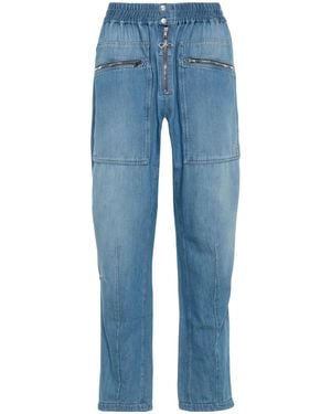Isabel Marant Elasticated Waistband Jeans - Blue