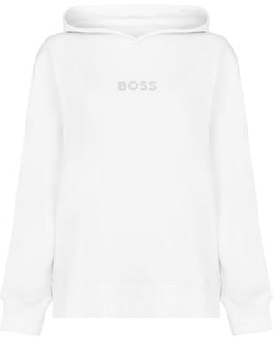 BOSS Edelight Hoodie - White
